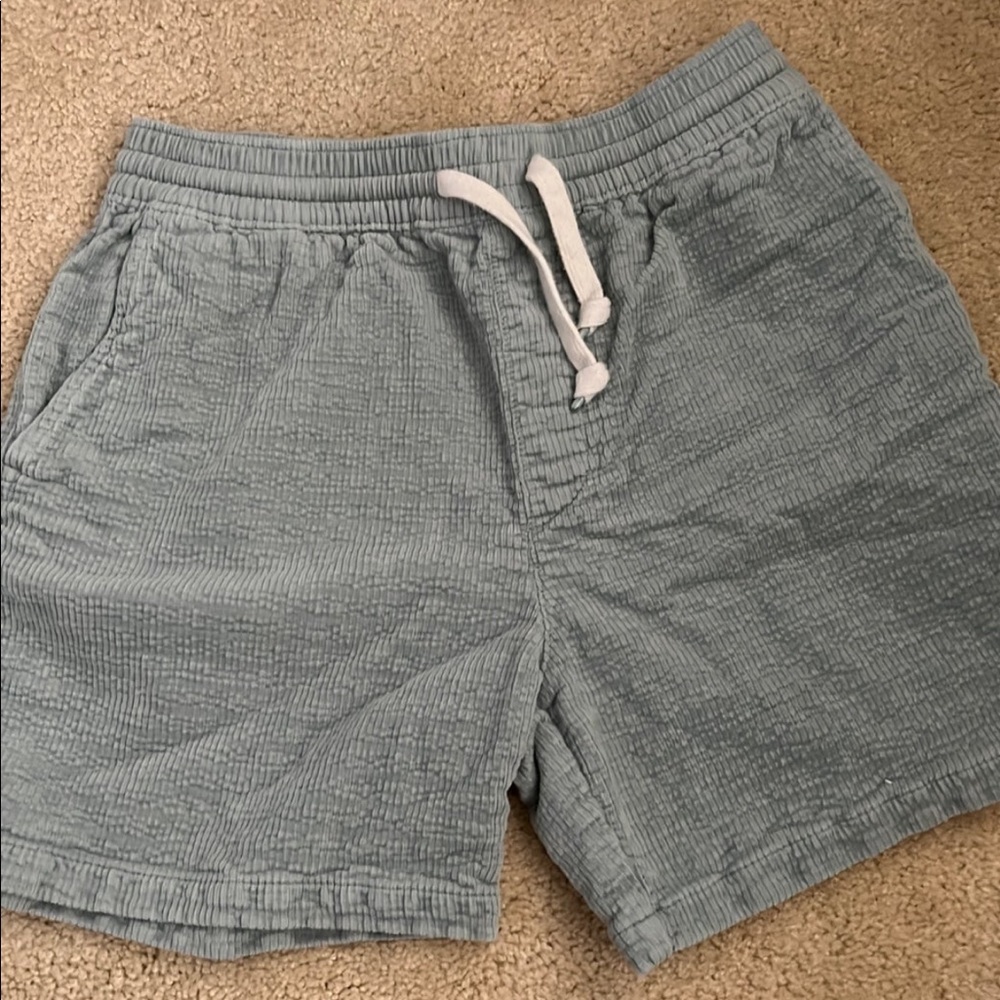 Corduroy shorts